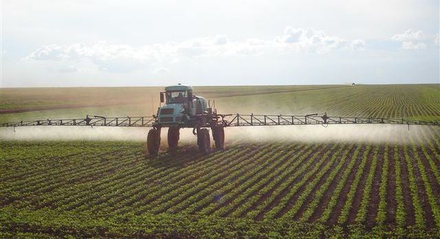 Agro-toxins being spread